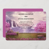 Wasserfälle und Kirschbaume rund um den See