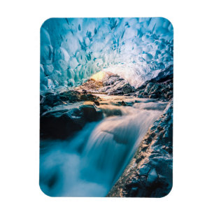 Wasserfälle   Vatnajokull Glacier, Ost-Island Magnet