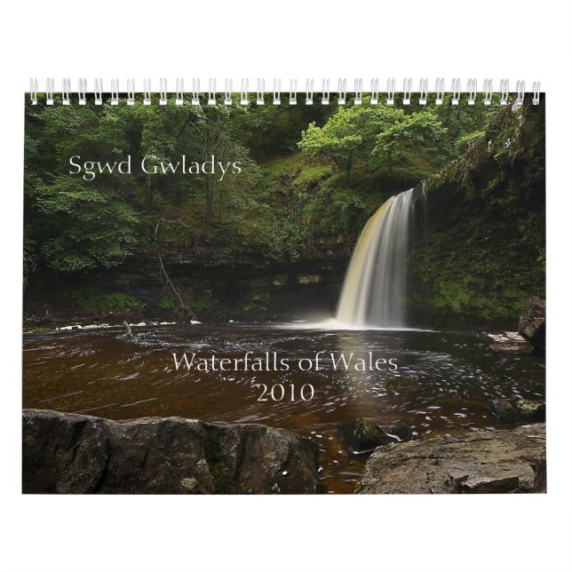 Wasserfälle von Wales 2010 Kalender (Titelbild)