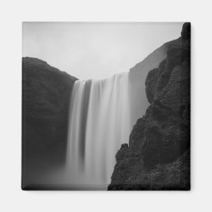 Wasserfälle Wasserfall Skogafoss, Island Magnet