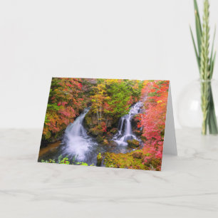 Wasserfälle Wasserfälle Nikko Japan Fall Karte