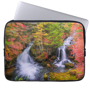Wasserfälle   Wasserfälle Nikko Japan Fall Laptopschutzhülle