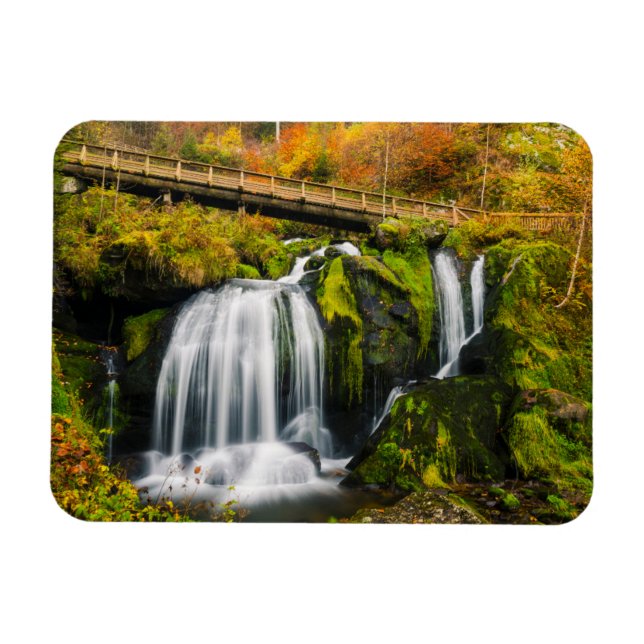 Wasserfälle | Wasserfälle Triberg, Deutschland Magnet (Horizontal)