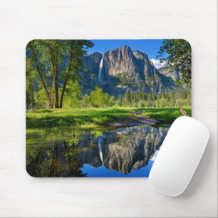 Wasserfälle   Yosemite Falls, Kalifornien Mousepad