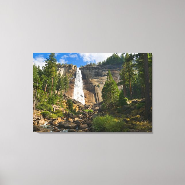 Wasserfälle | Yosemite National Park Leinwanddruck (Vorderseite)