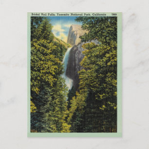 Wasserfälle, Yosemite-Nationalpark, Kalifornien Postkarte