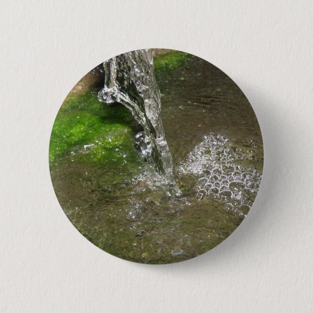 Wasserfallknopf Button (Vorderseite)