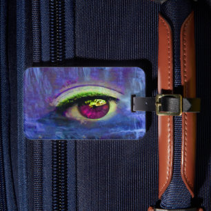 Wasserfallreißen Gepäckmarke Gepäckanhänger