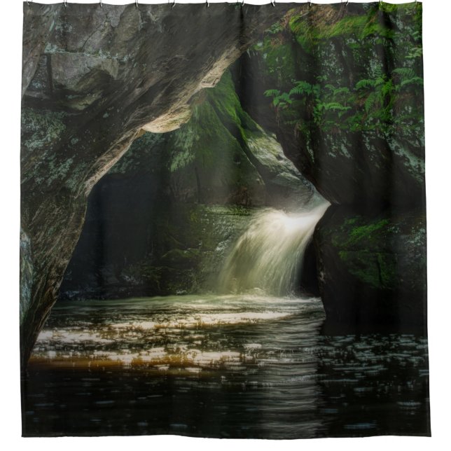 WASSERFALLS DUSCHVORHANG (Vorderseite)
