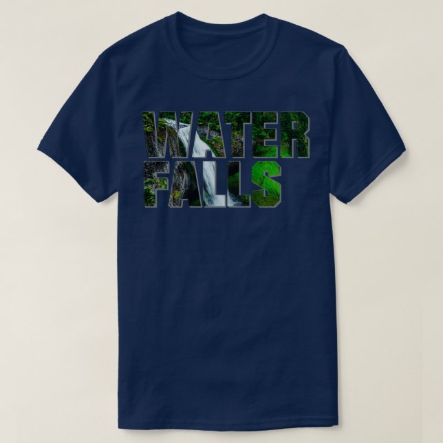 WASSERFALLS T-Shirt (Design vorne)