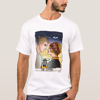 Wasserfarbdruck von Gatsby Tarot T-Shirt
