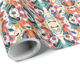 Wasserfarbe Abstrakt 18 Wrapping Paper Geschenkpapier