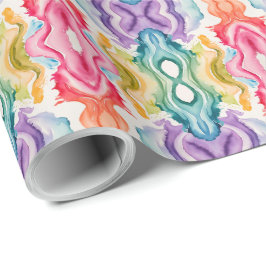 Wasserfarbe Abstrakt 23 Wrapping Paper Geschenkpapier
