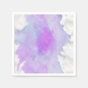 Wasserfarbe abstrakt modern serviette