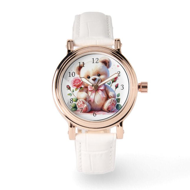 Wasserfarbe Armbanduhr (Vorderseite)