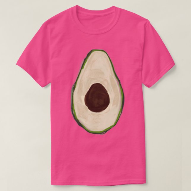 Wasserfarbe Avocado 2 T-Shirt (Design vorne)