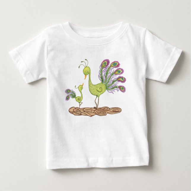 Wasserfarbe Baby T-shirt (Vorderseite)