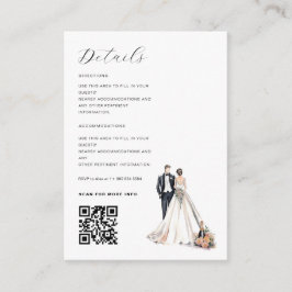 Wasserfarbe Begleitkarte