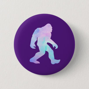Wasserfarbe Bigfoot Button