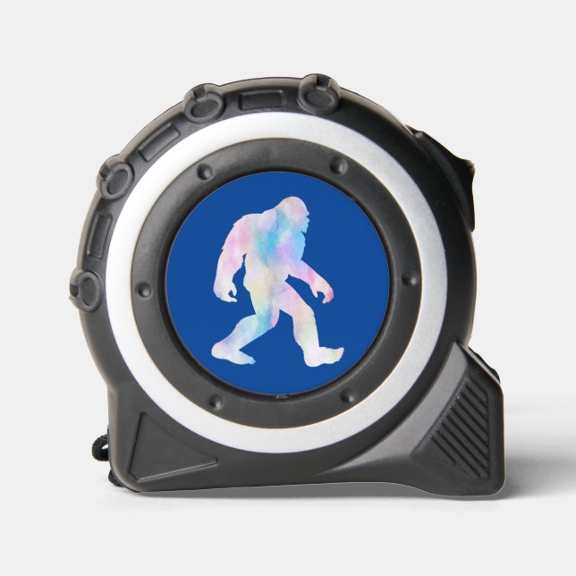 Wasserfarbe Bigfoot Maßband (Vorderseite)