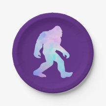 Wasserfarbe Bigfoot