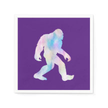Wasserfarbe Bigfoot