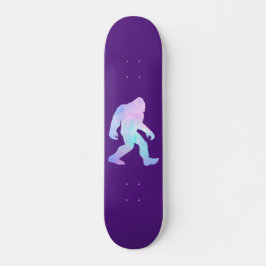 Wasserfarbe Bigfoot Skateboard