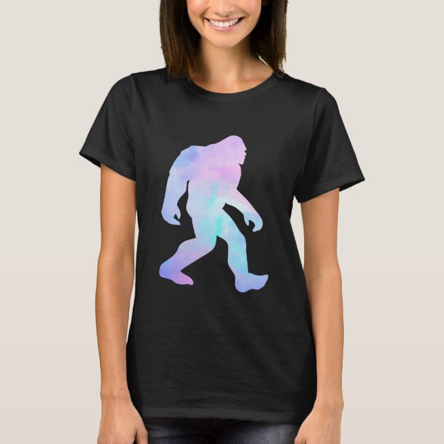 Wasserfarbe Bigfoot T-Shirt (Vorderseite)