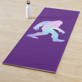 Wasserfarbe Bigfoot Yogamatte