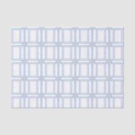 Wasserfarbe Blau Designer Schneeflocke Seidenpapier