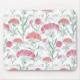 Wasserfarbe, Blume. Mousepad
