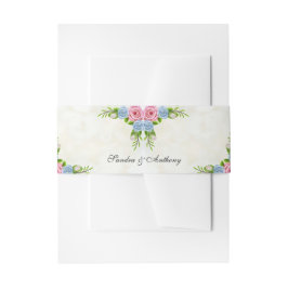 Wasserfarbe Blumenzwiebelladen Bauch Band