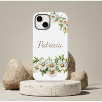 Wasserfarbe Blüten Daisy Blume Weißes Gehäuse M