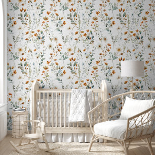 Wasserfarbe Boho Tapete