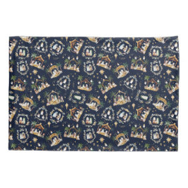 Wasserfarbe Christlich Weihnachtskrippe Kissenbezug