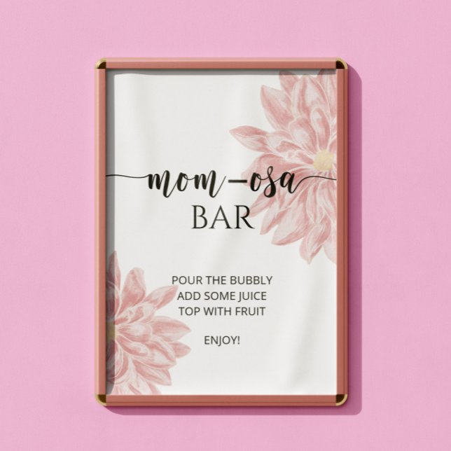 Wasserfarbe Chrysanthemum Kinderdusche Mama-osa-Ba Poster (Von Creator hochgeladen)