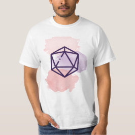 Wasserfarbe d20 T - Shirt
