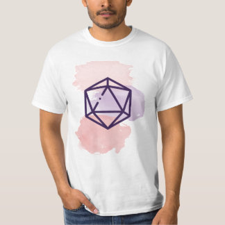 Wasserfarbe d20 T - Shirt