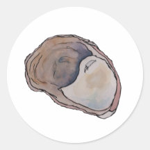 Wasserfarbe der Muschel Slipper