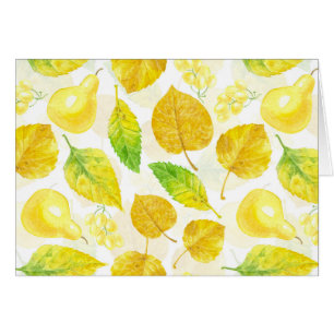 Wasserfarbe des Herbstes