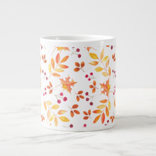 Wasserfarbe des Herbstes Jumbo-Tasse
