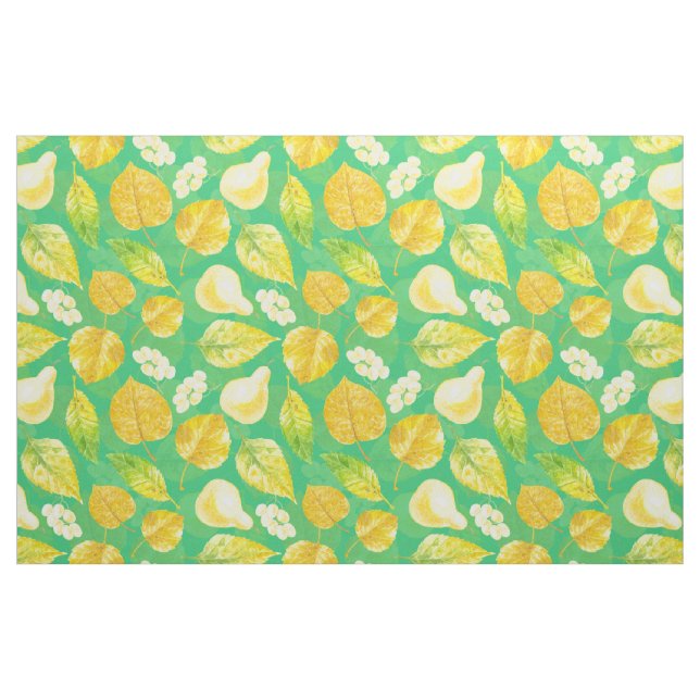 Wasserfarbe des Herbstes Stoff (Fat Quarter (45,7 x 55,9 cm))