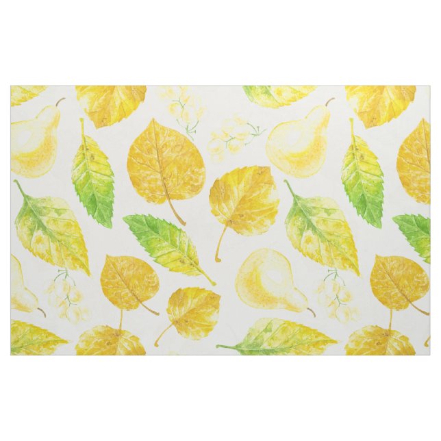 Wasserfarbe des Herbstes Stoff (Fat Quarter (45,7 x 55,9 cm))