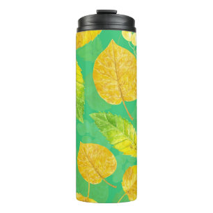 Wasserfarbe des Herbstes Thermosbecher