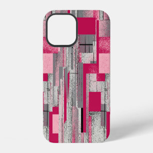 Wasserfarbe Digital-Patchwork: nahtloses Muster iPhone 12 Hülle