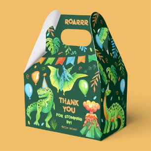 Wasserfarbe Dinosaurier Boy's Birthday Dino Party Geschenkschachtel