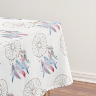 Wasserfarbe Dreamcatcher Niedlich Boho Babydusche Tischdecke