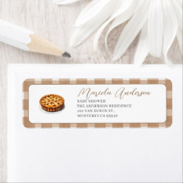 Wasserfarbe Eleganter Süsse Kuchen ist auf dem Weg