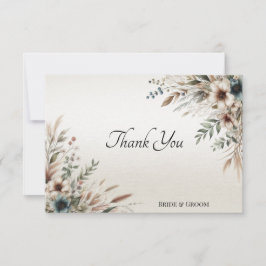 Wasserfarbe Elfenbeinblüten Danke, dass ihr Karte 