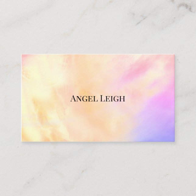 Wasserfarbe, Farbe, Grafik, Kunst, Visitenkarten Visitenkarte (Vorderseite)